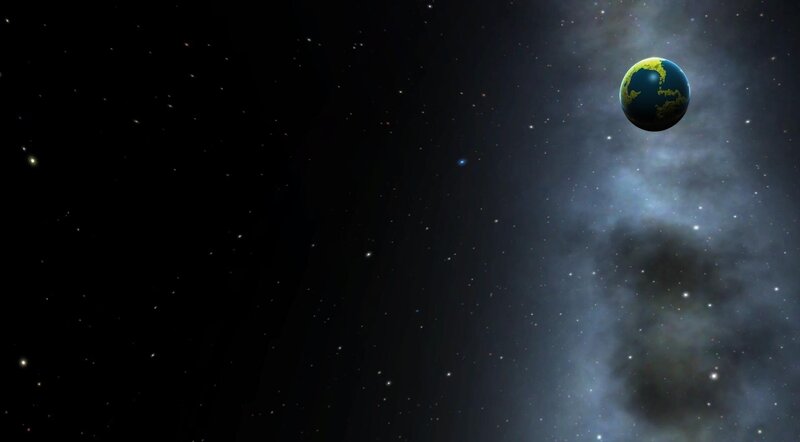 Earth in space