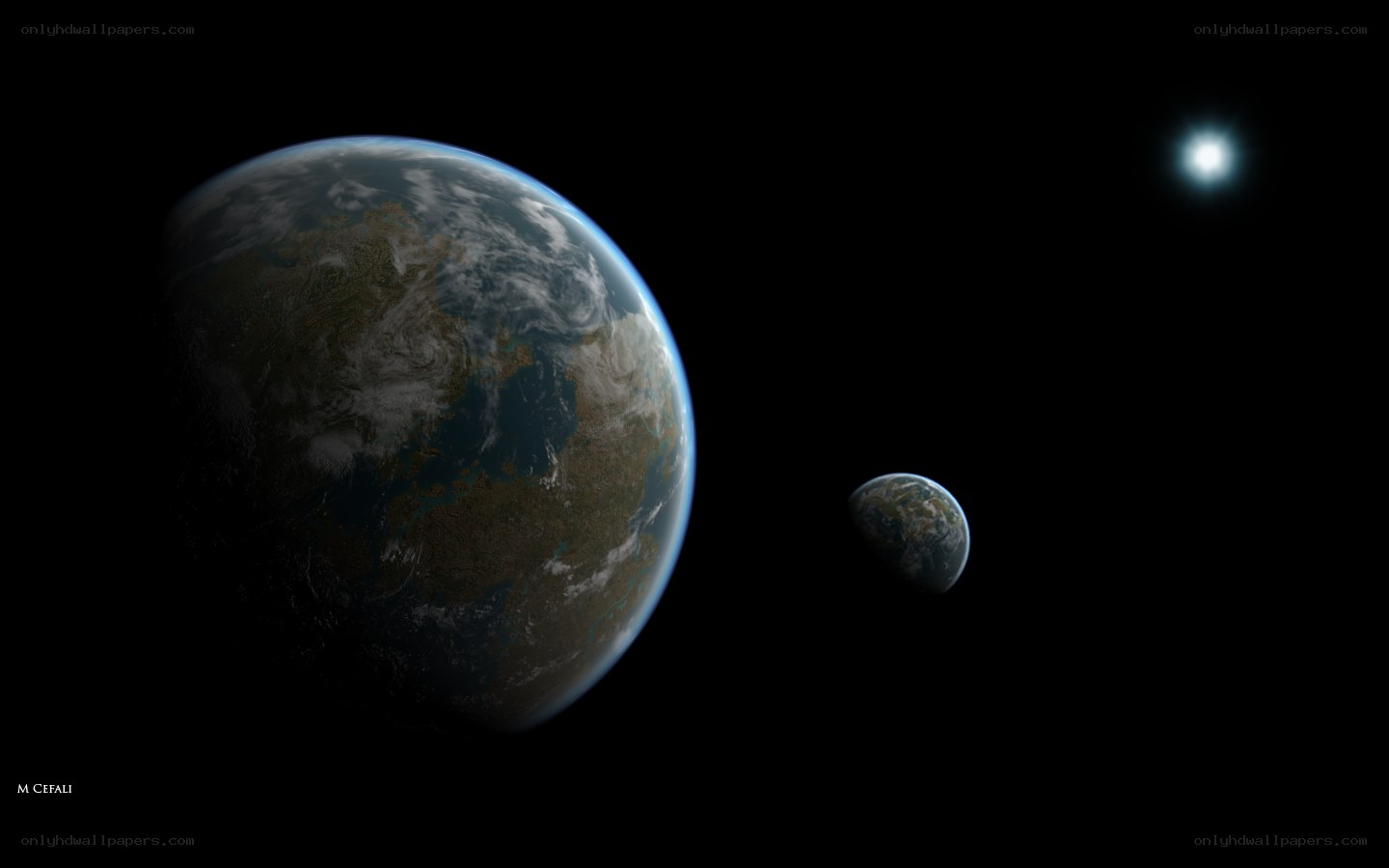 Earth-like planets in space