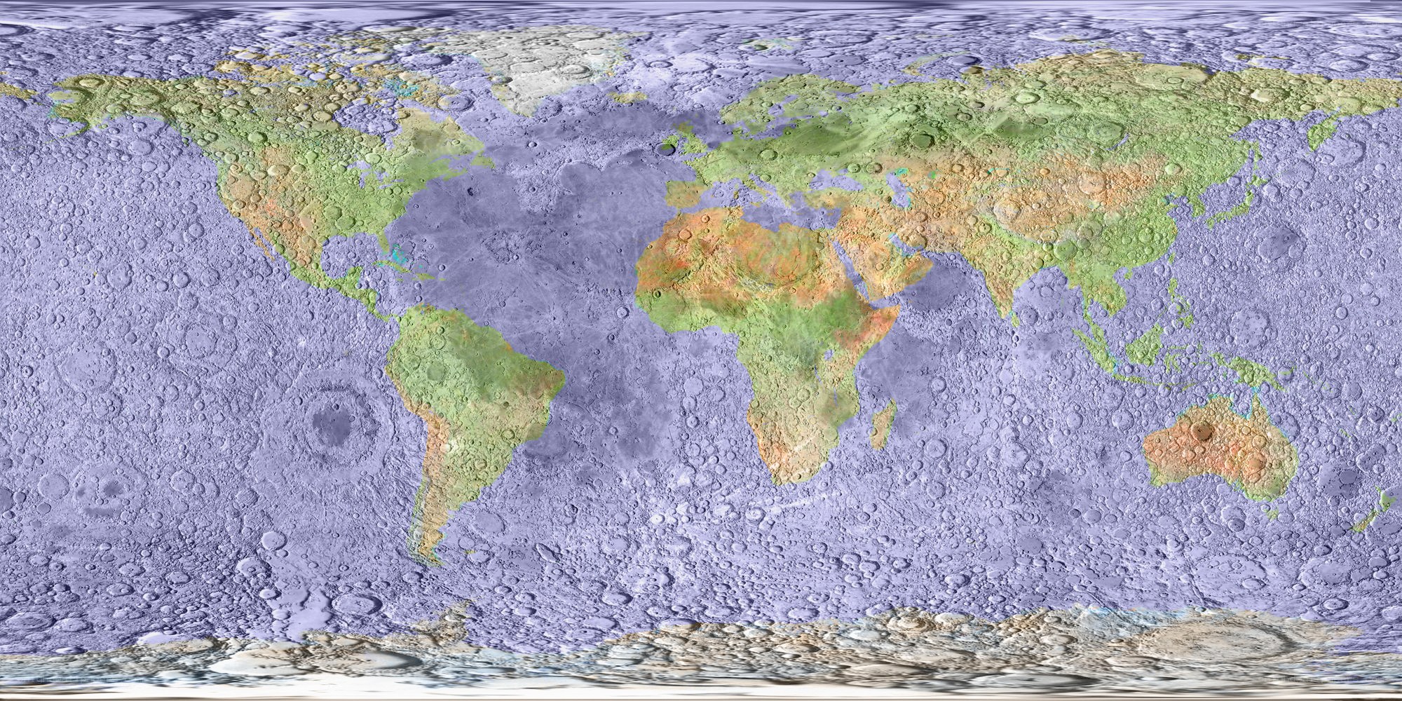 Earth on the Moon's Surface