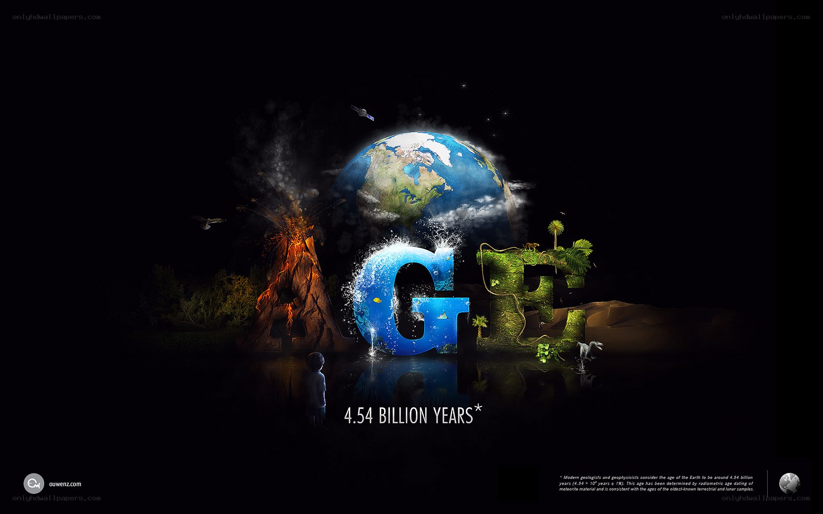 Earth's Age Visualization