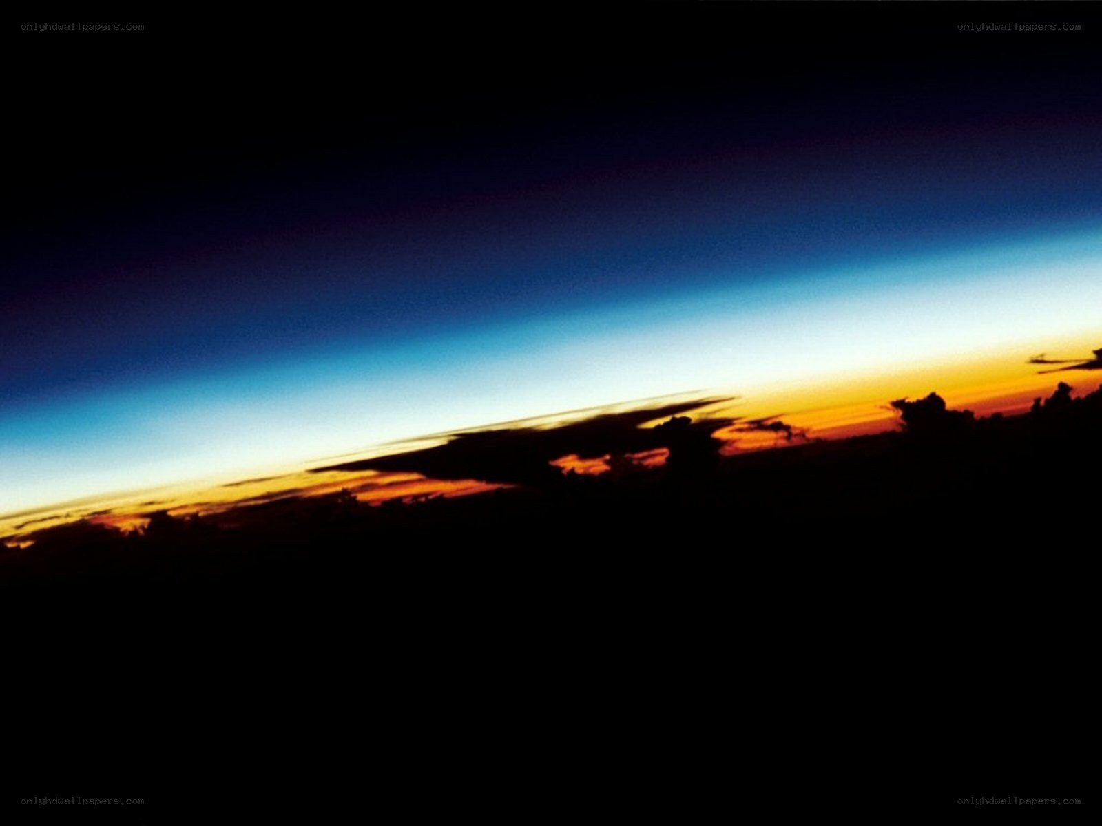 Earth's atmosphere from space