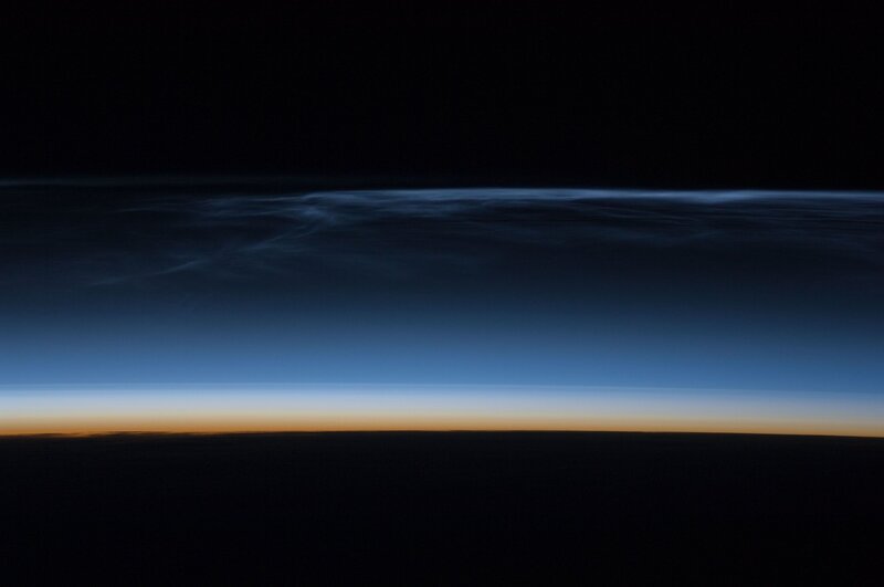 Earth's atmosphere from space