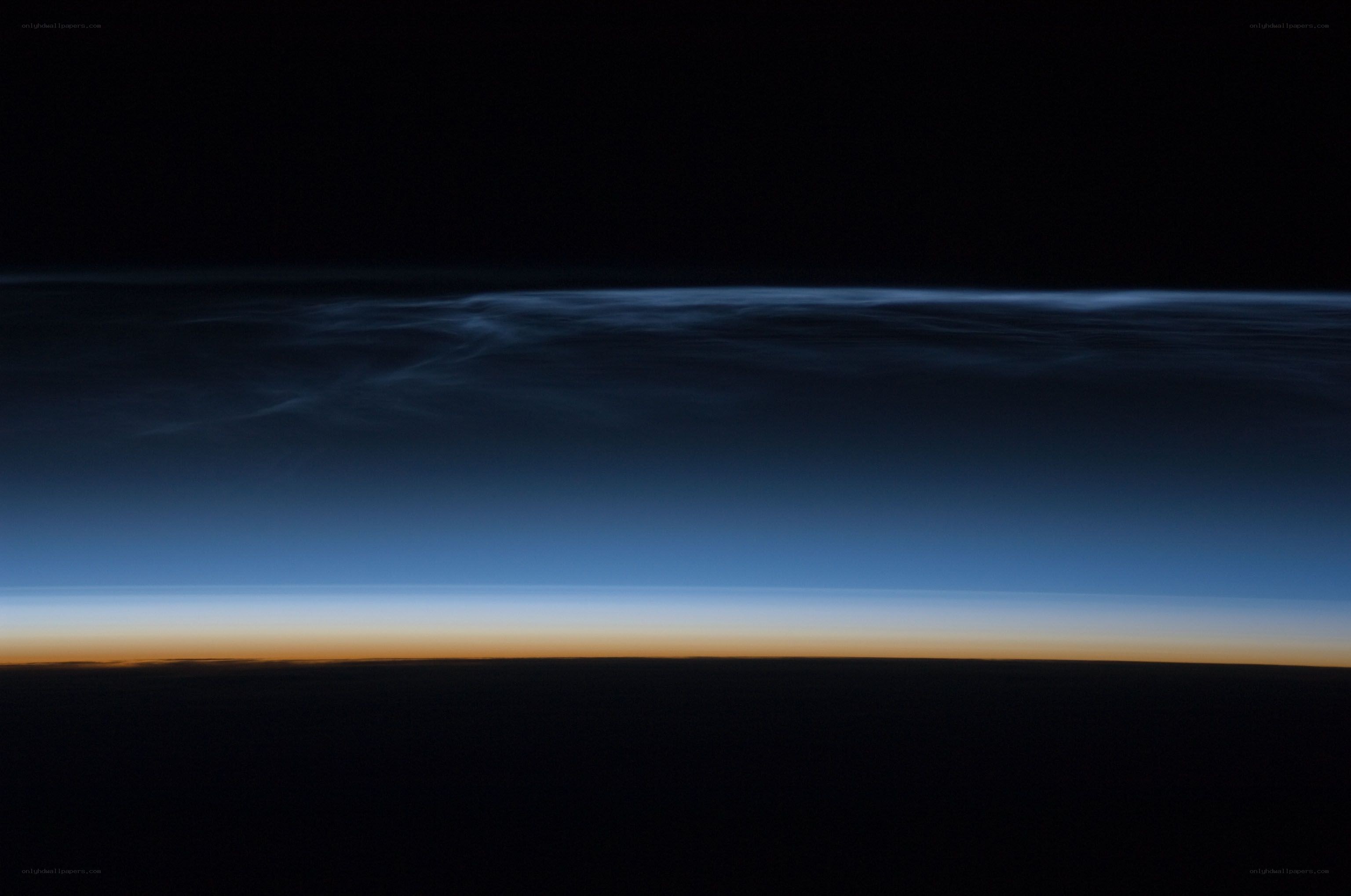 Earth's atmosphere from space