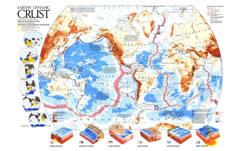 Earth's Dynamic Crust