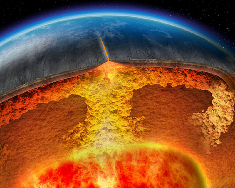 Earth's interior structure