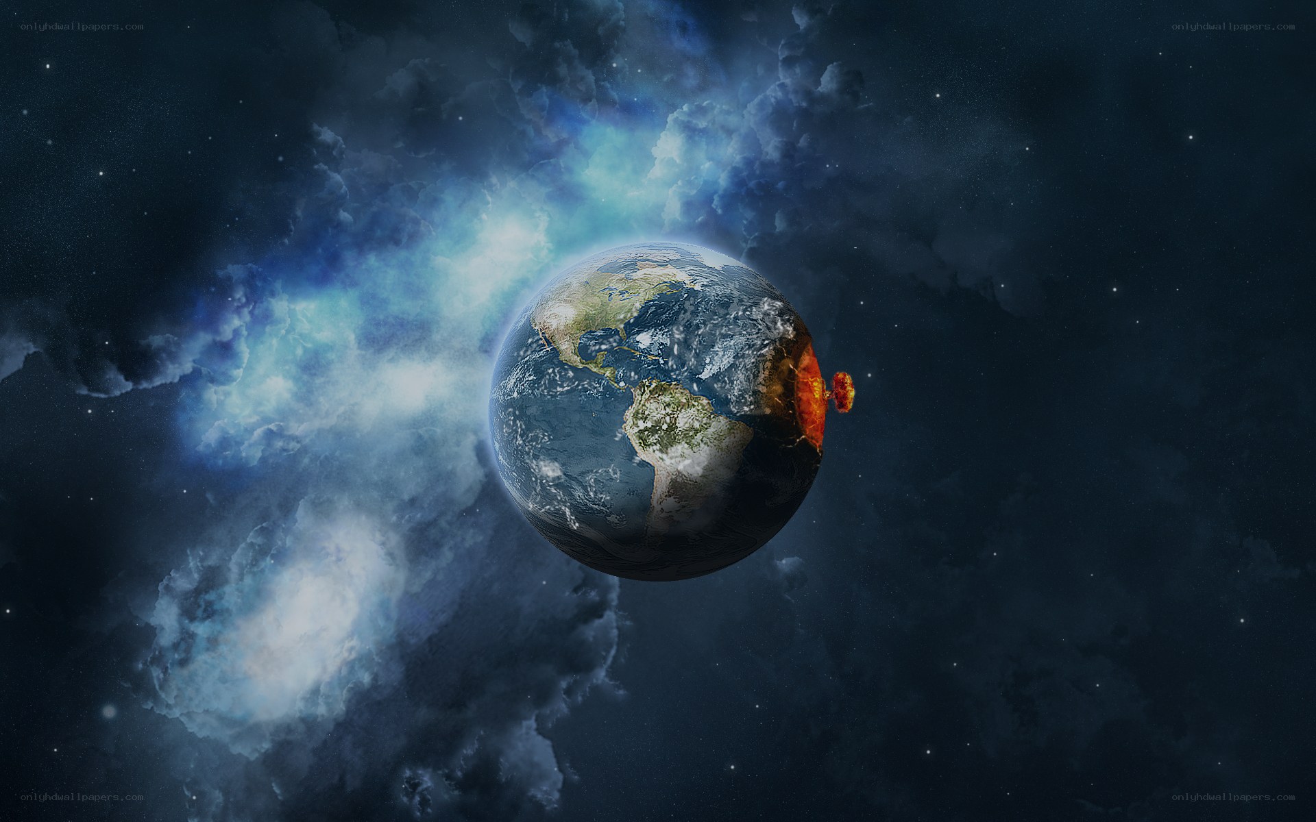 Earth under cosmic attack
