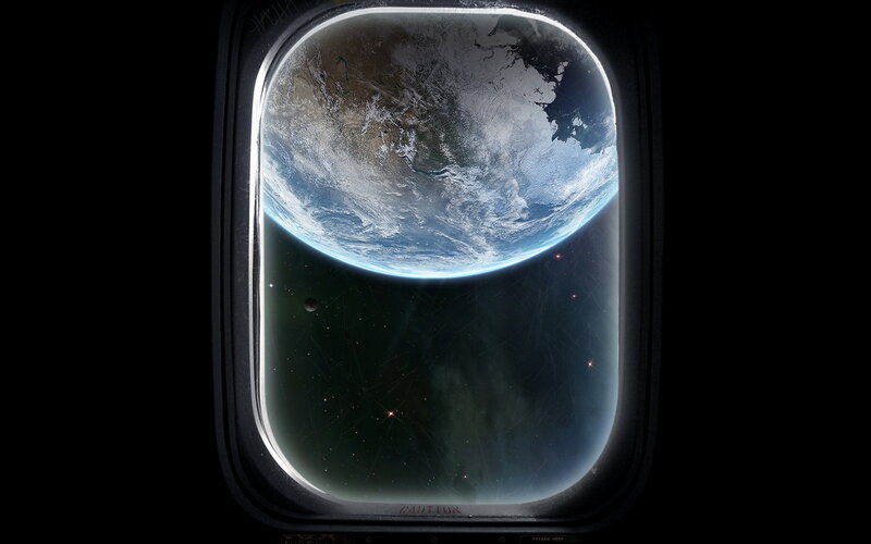 Earth Viewed from Spacecraft