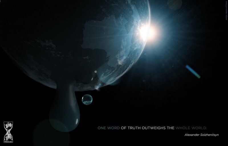 Earth with a drop of truth