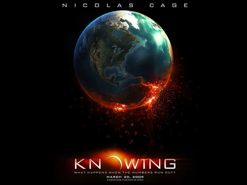 Earth with Glowing Numbers — Black, Dramatic