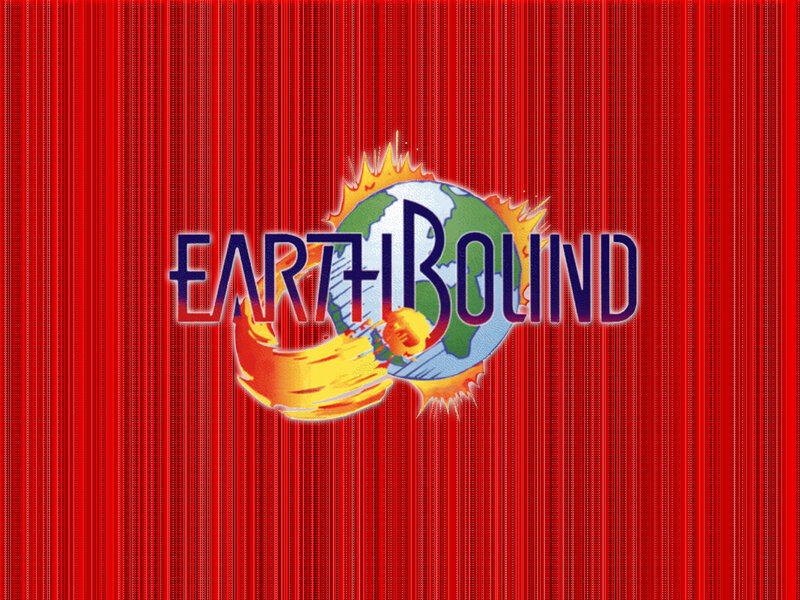 EarthBound Logo — Red