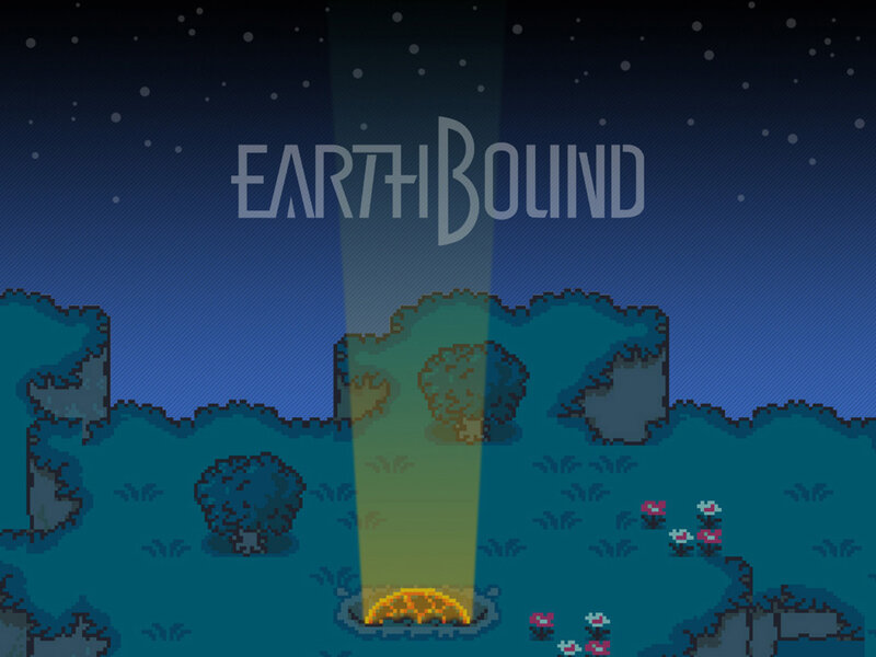 Earthbound title screen