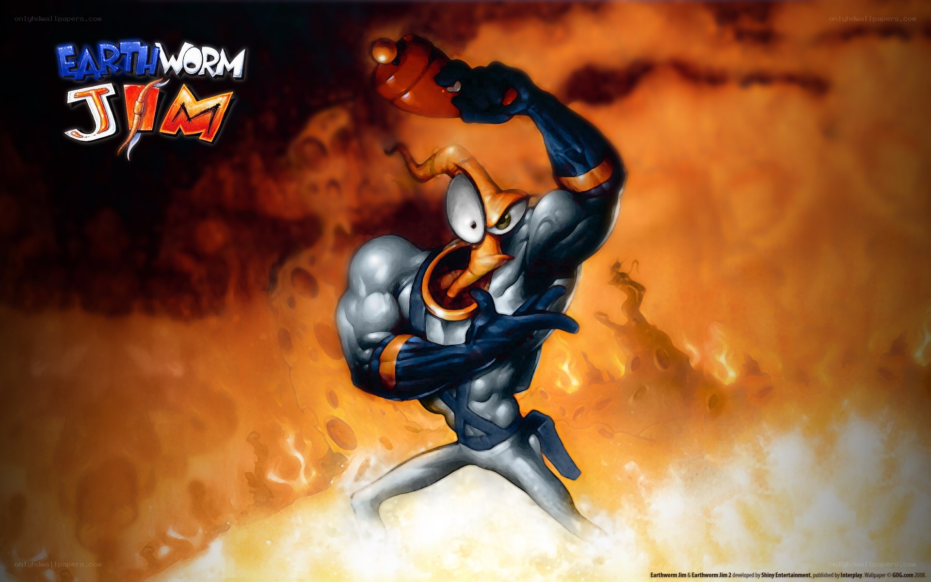 Earthworm Jim action pose