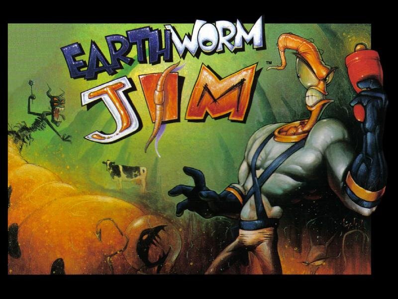 Earthworm Jim game cover
