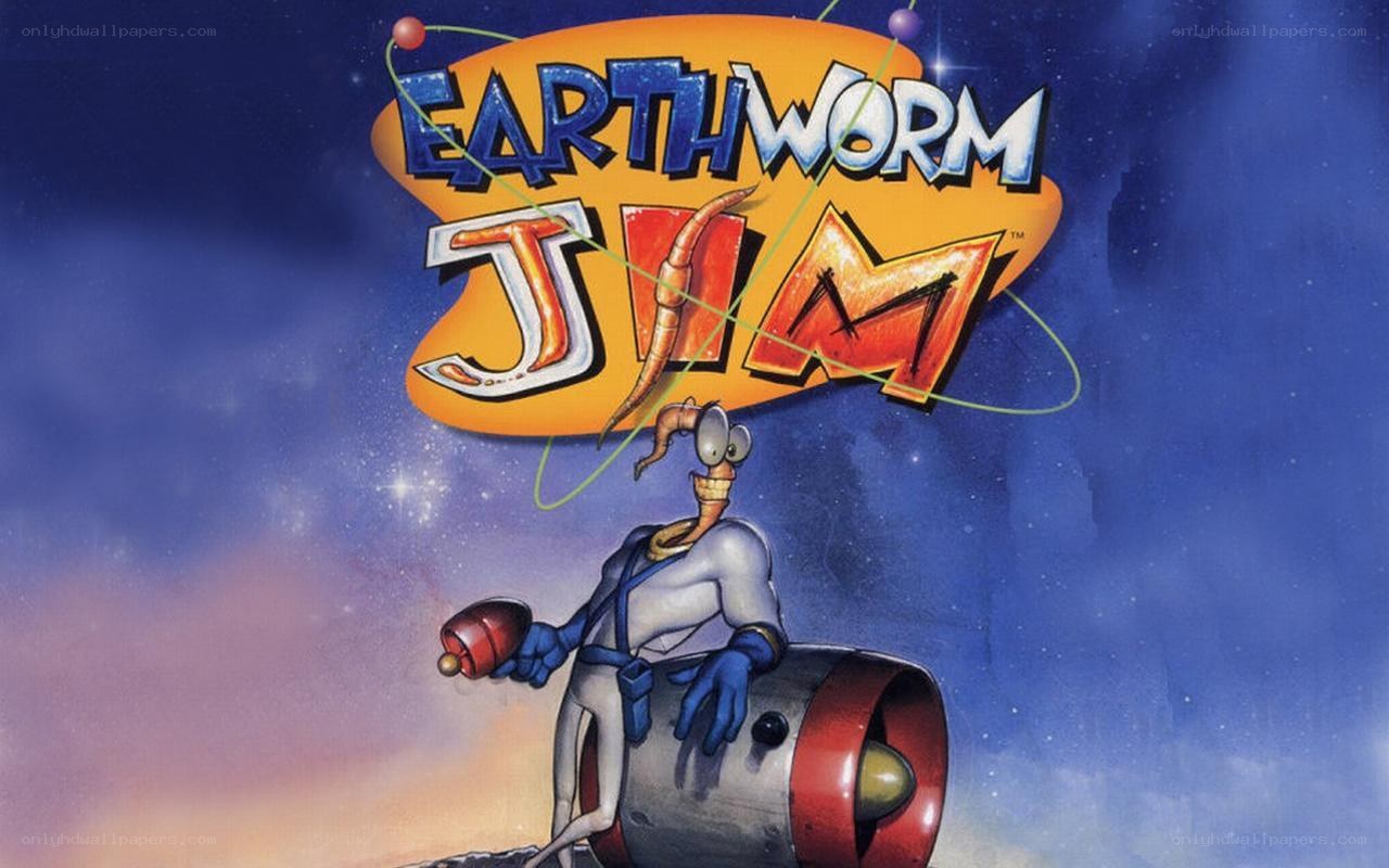 Earthworm Jim game cover