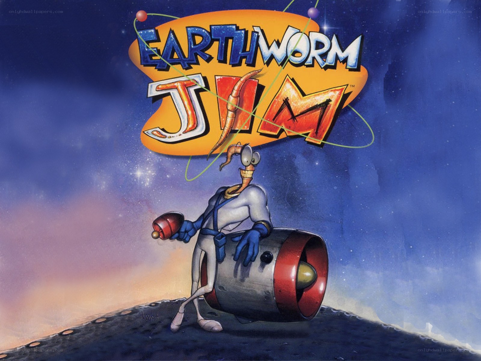 Earthworm Jim game cover