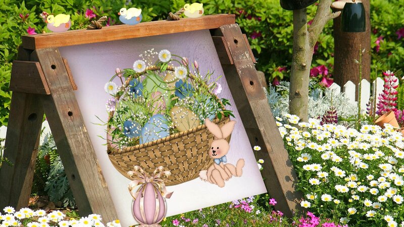 Easter Basket Illustration
