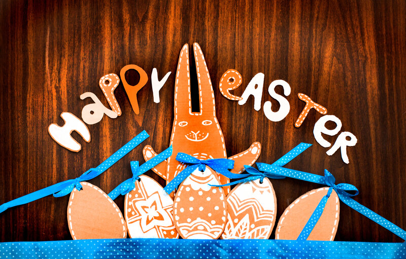 Easter Bunny and Eggs
