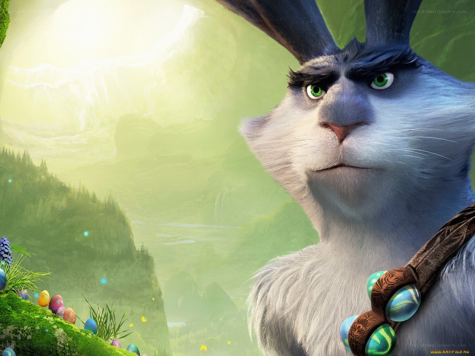 Easter Bunny Character Portrait
