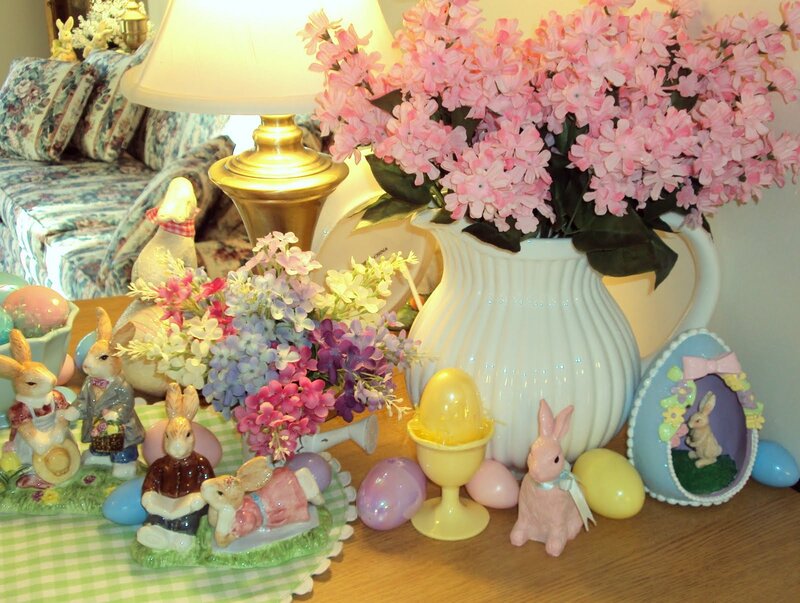 Easter Bunny Figurines