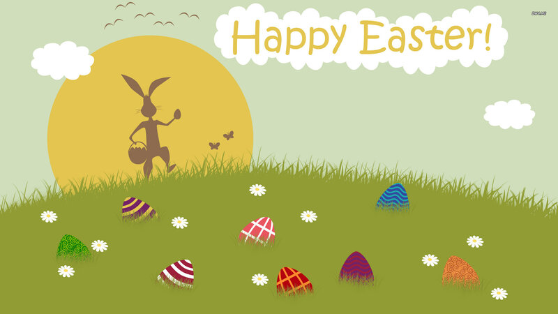 Easter Bunny Silhouette