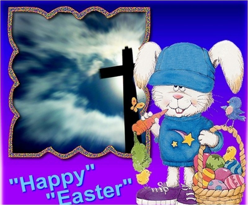 Easter Bunny with Basket