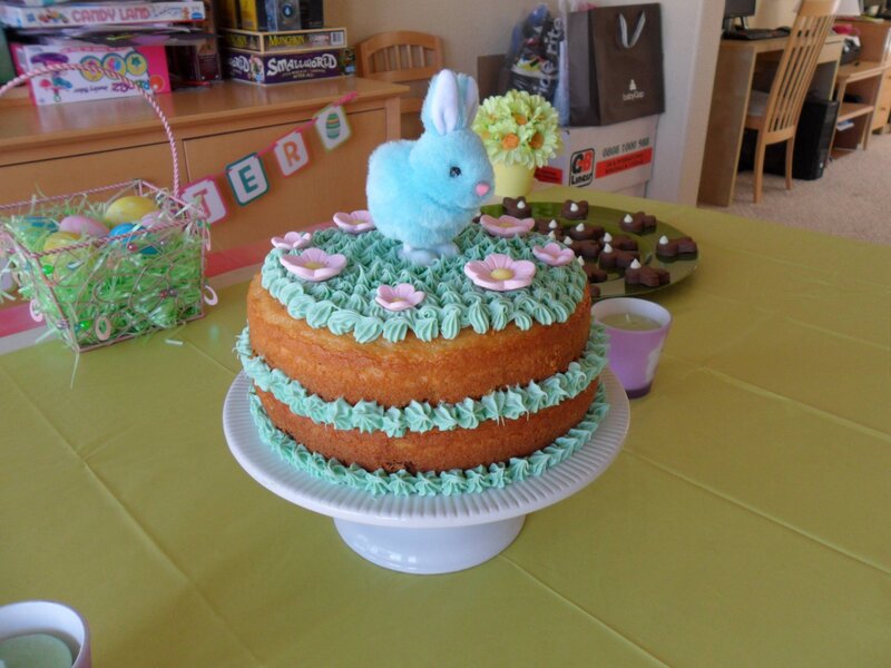 Easter Cake with Bunny