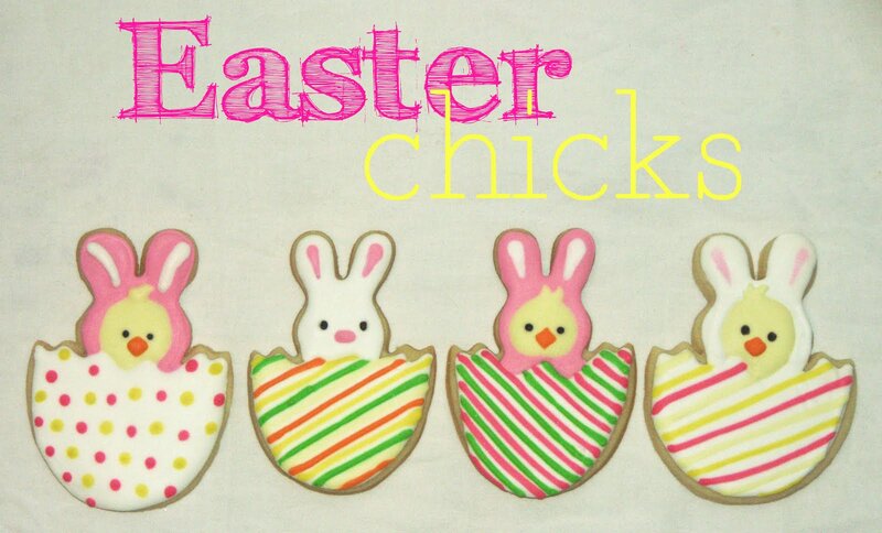 Easter Chick Cookies
