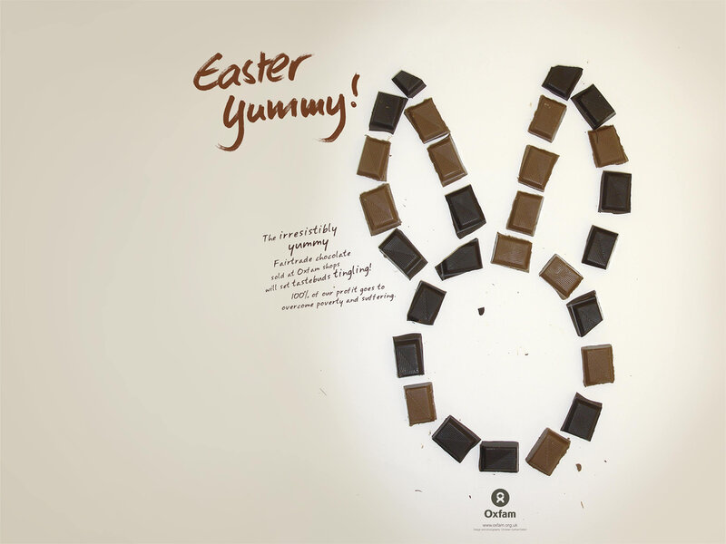 Easter chocolate ad
