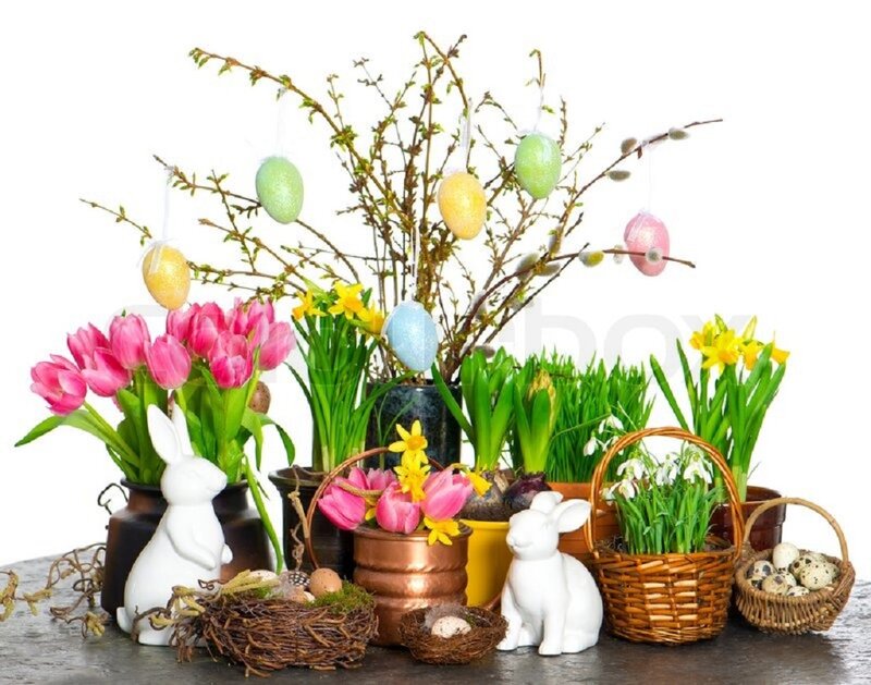 Easter Decoration Arrangement