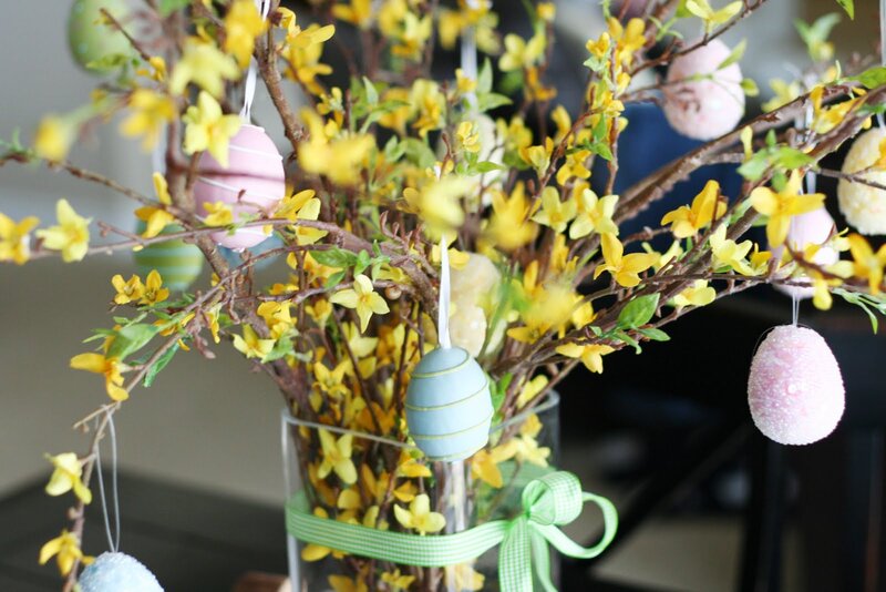 Easter Egg Arrangement — Yellow