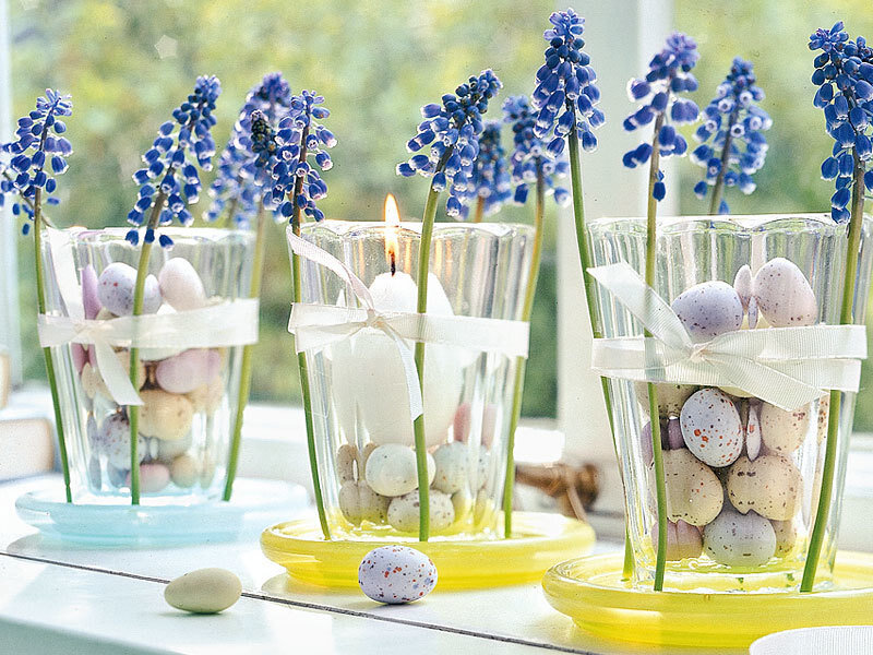 Easter Egg Centerpieces