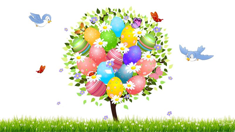Easter Egg Tree