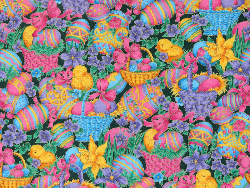Easter Eggs and Chicks
