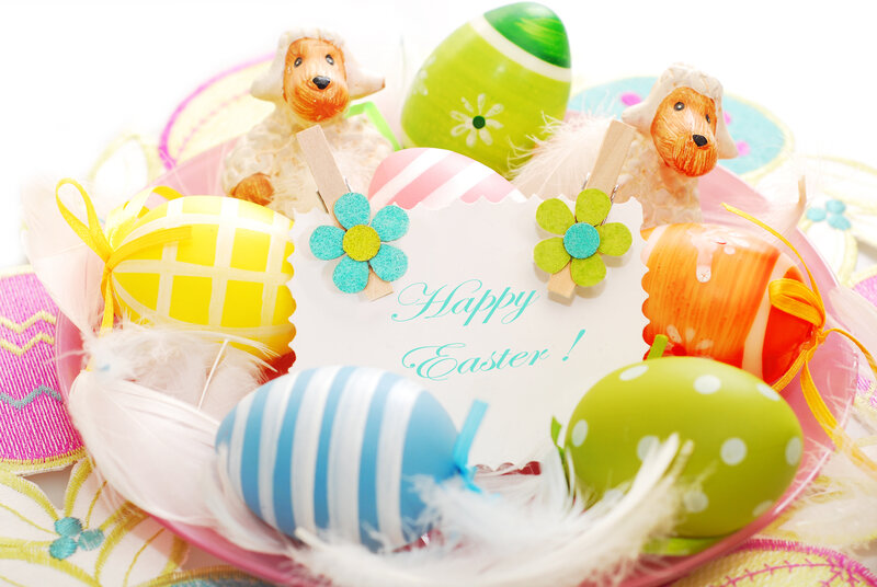 Easter Eggs and Decorations — Pink
