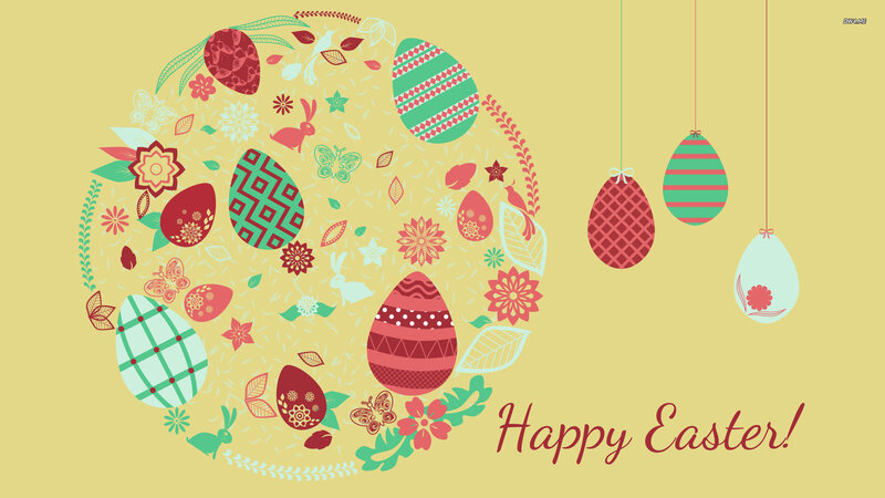 Easter Eggs and Decorations — Yellow