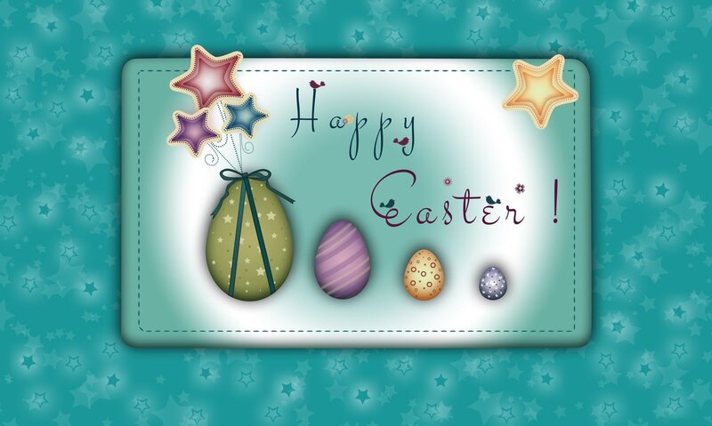 Easter Eggs and Stars