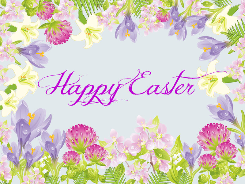 Easter Floral Greeting