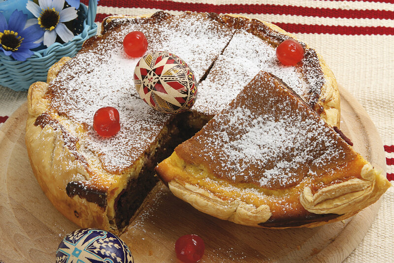 Easter Pie with Eggs