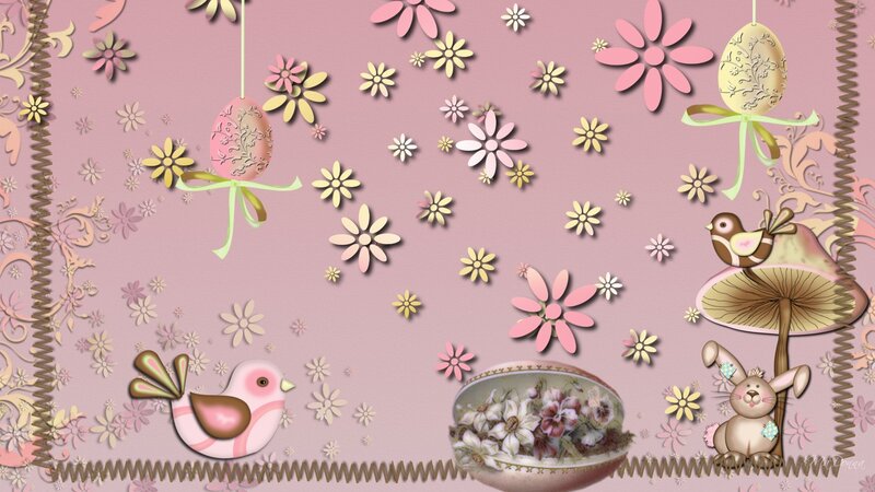 Easter-themed Digital Illustration