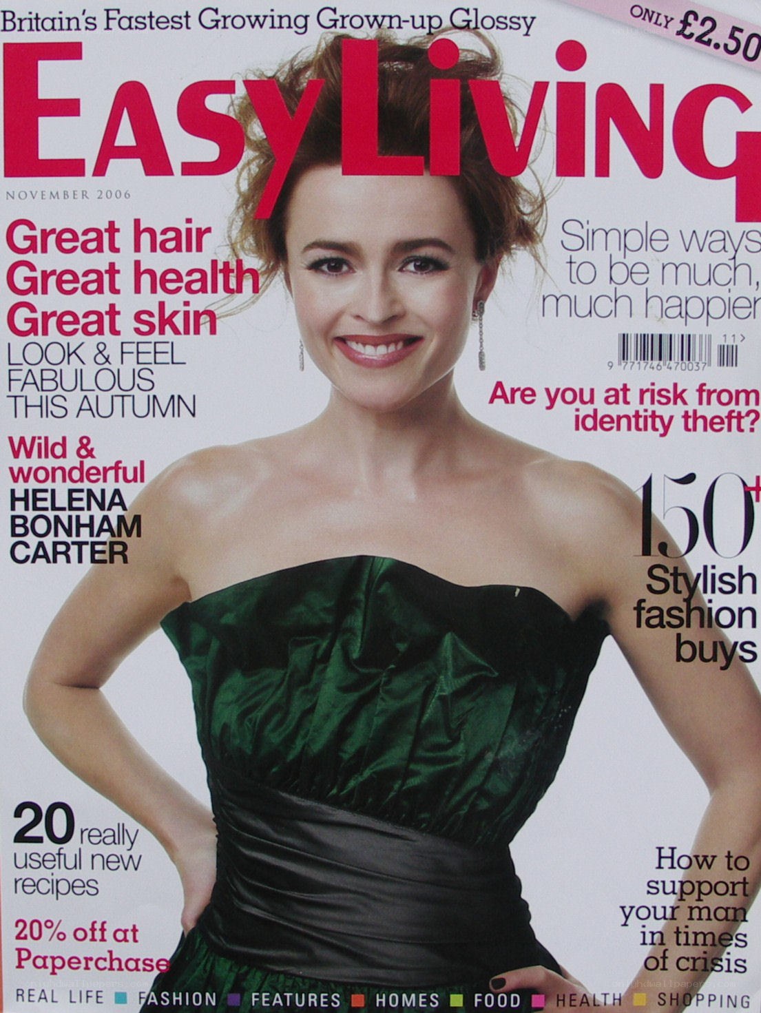 Easy Living magazine cover