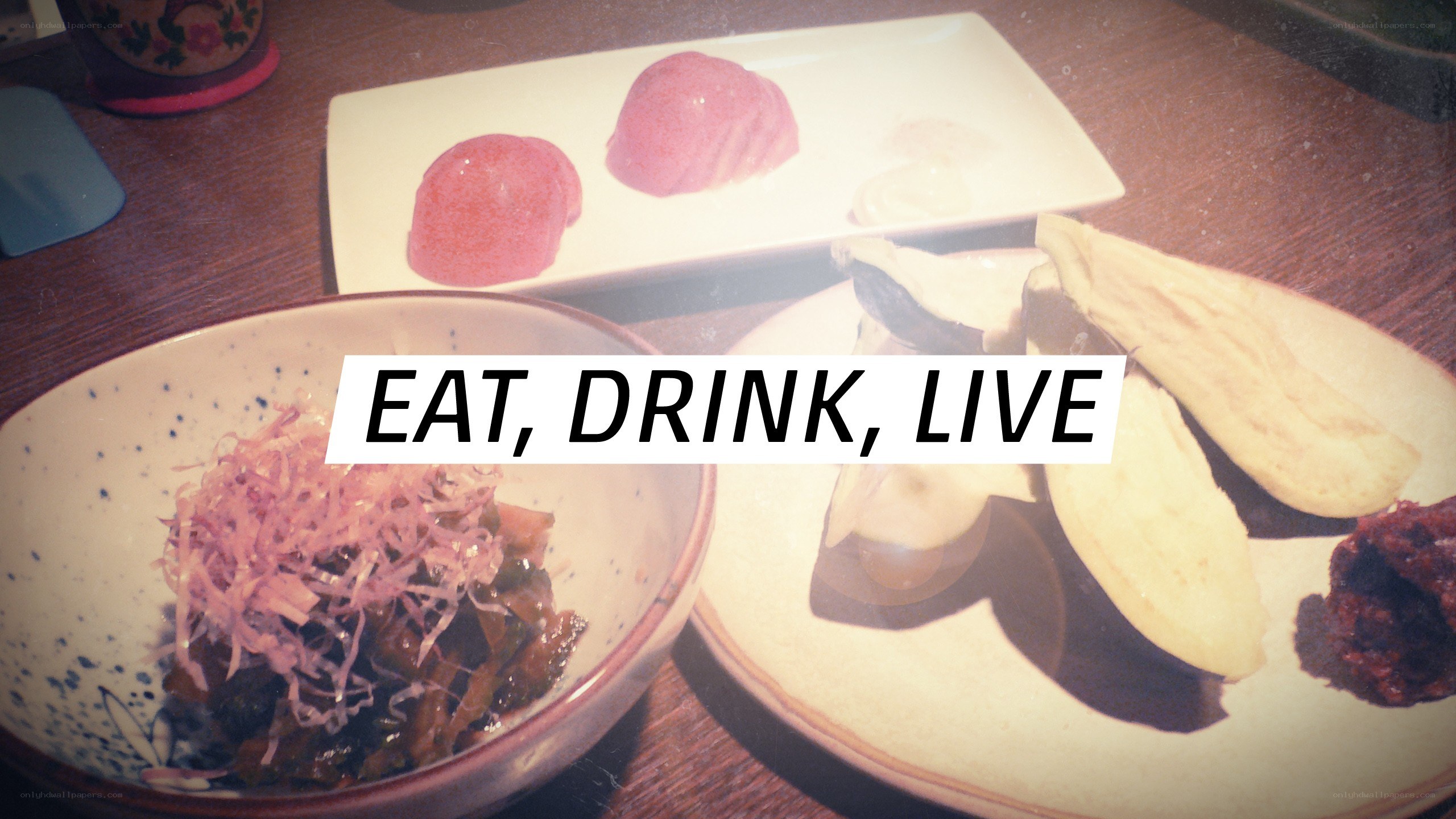 Eat, Drink, Live food scene