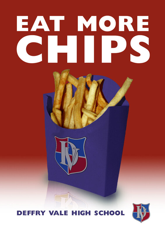 Eat More Chips poster
