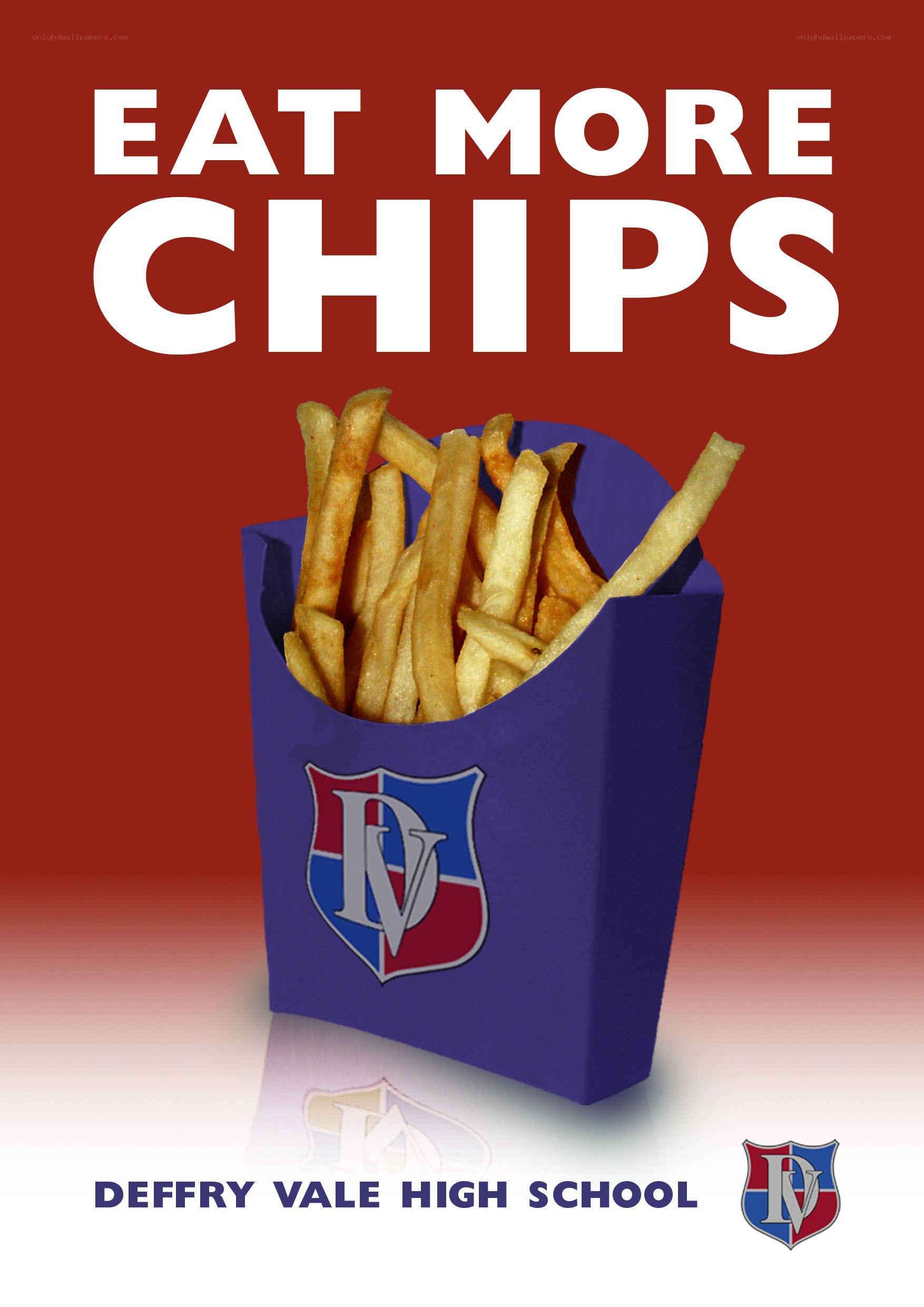 Eat More Chips poster