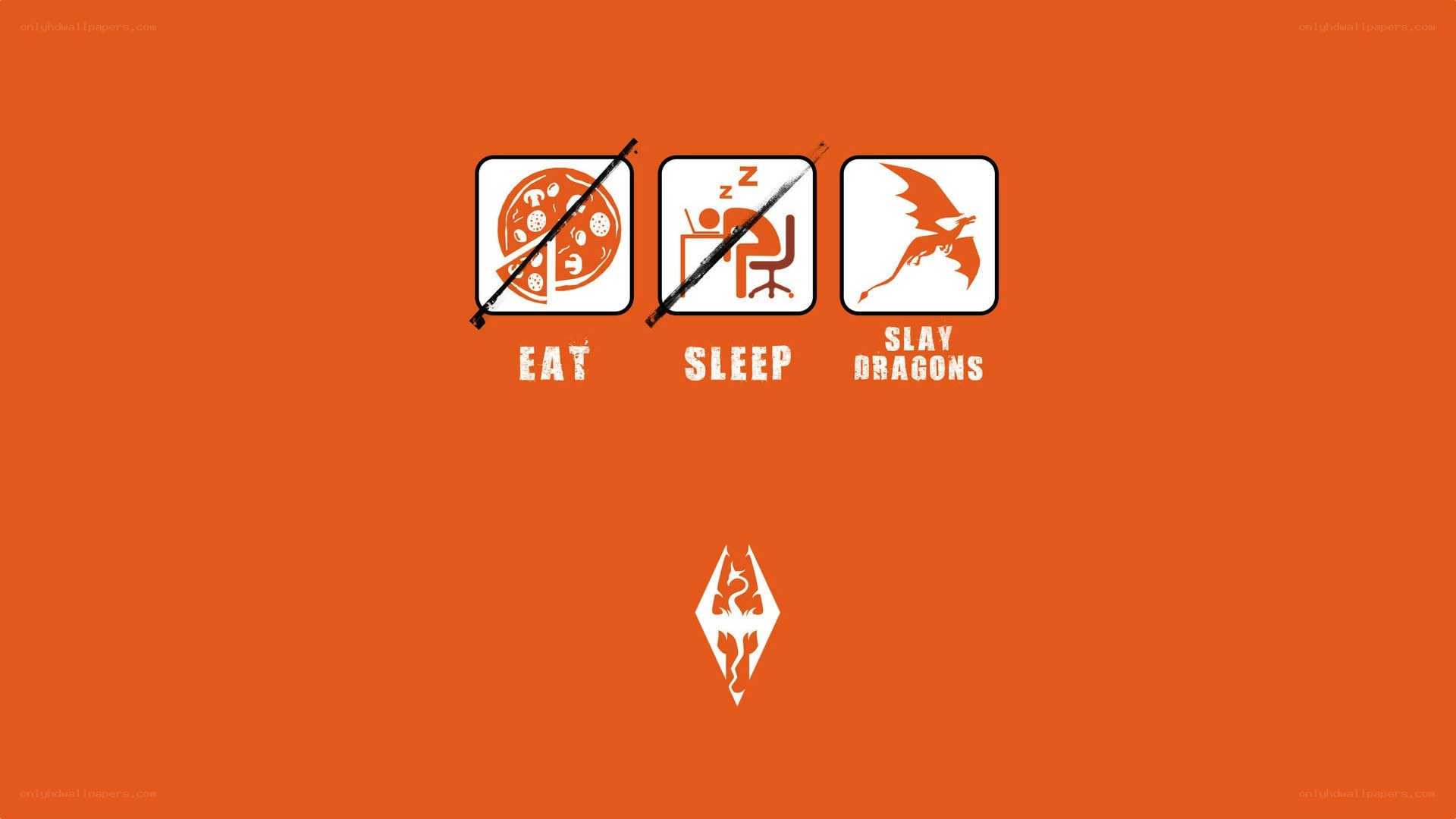 eat sleep slay dragons