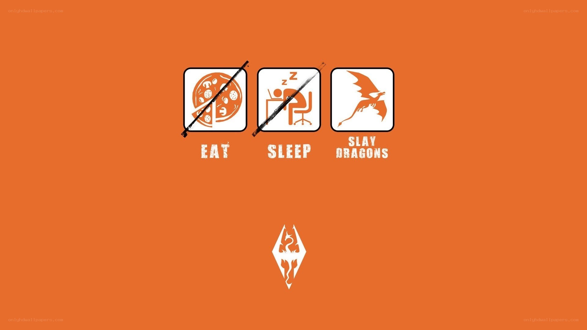 eat sleep slay dragons