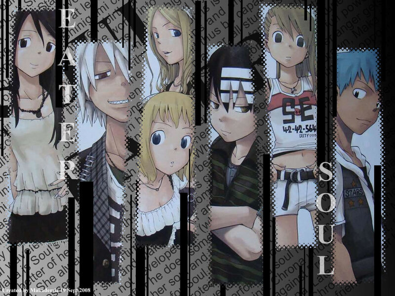 Eater Soul anime collage