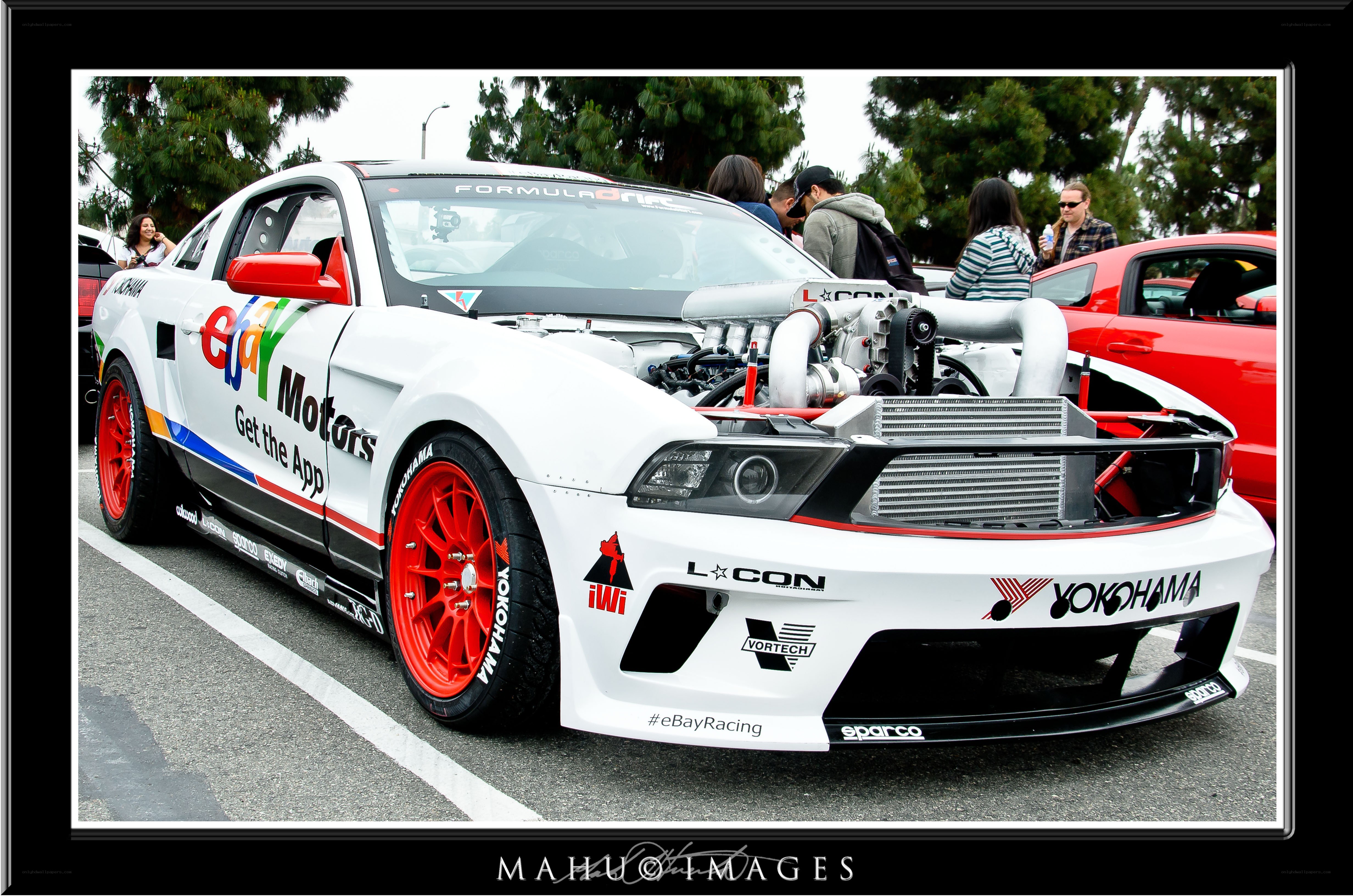 eBay Motors race car