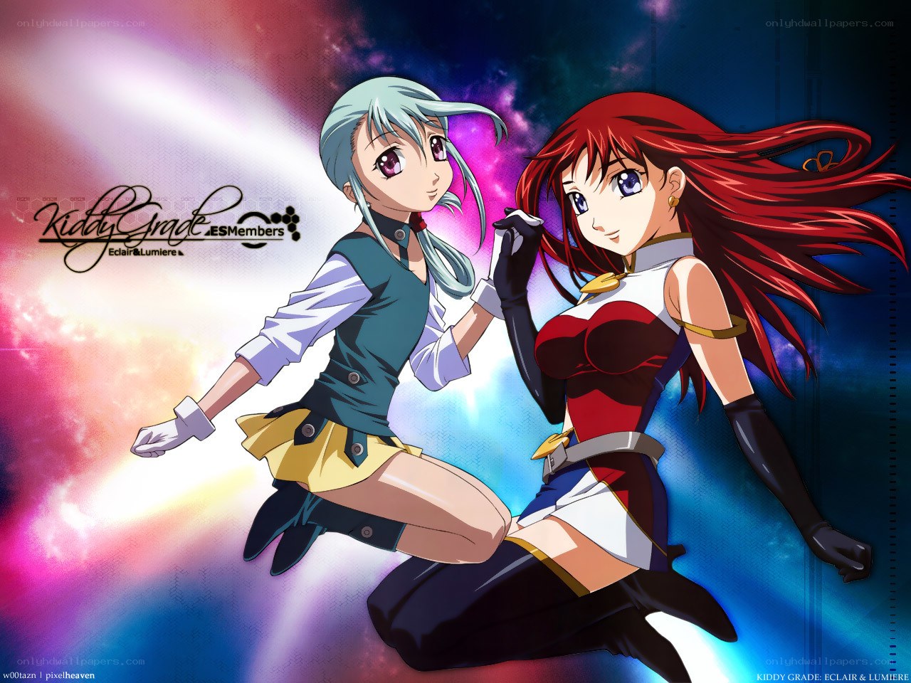 Eclair and Lumiere in space