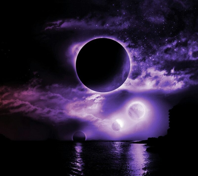 Eclipse over Water