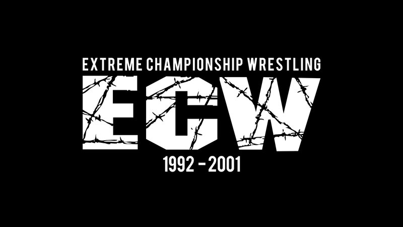ECW Logo with Barbed Wire